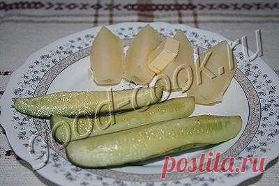 Быстрые малосольные огурцы (сухой посол)