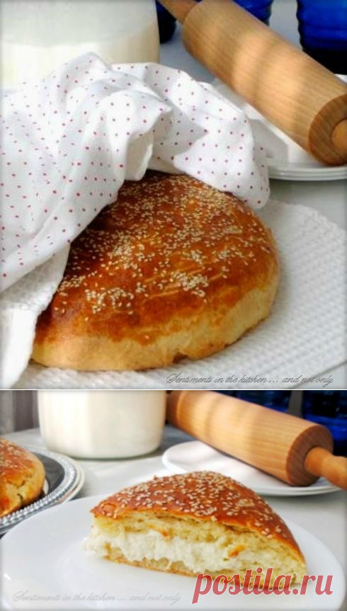 Млечна пита с изварено тесто