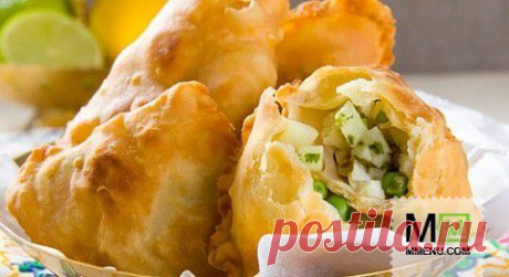 Рецепт САМОСА (пирожков, жаренных во фритюре)