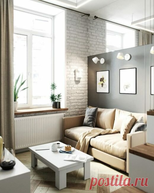 Парень сделал ремонт в квартире на 17 кв.м. и повесил стулья на стену. Много ФОТО | Ежедневный журнал о Дизайне, Архитектуре, Оформлении домов, Квартир. | Яндекс Дзен