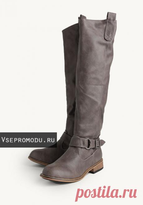 Модные женские сапоги на зиму — чем проще, тем лучше