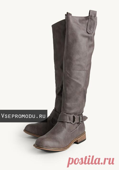 Модные женские сапоги на зиму — чем проще, тем лучше