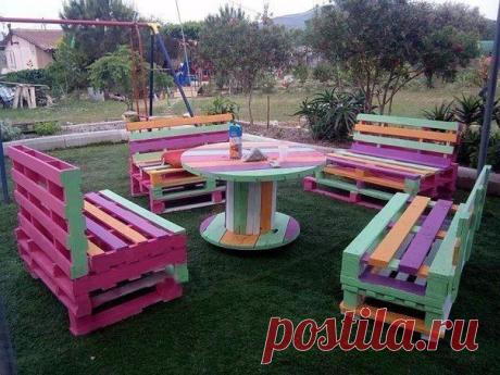 Из поддонов своими руками