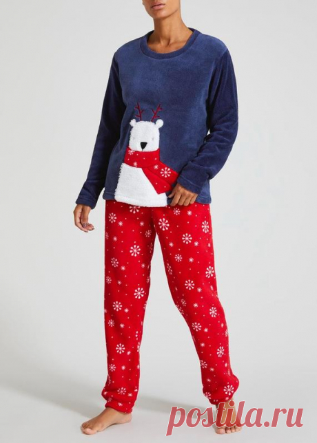 Очень теплая женская пижамка, пушистый флис, matalan (Мatalan) за 520 грн. | Шафа