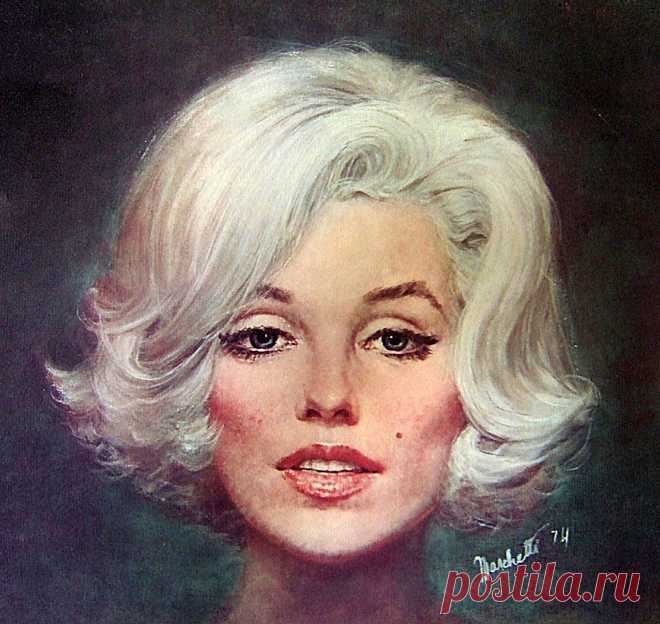 Marilyn Monroe (artist - Lou Marchetti) | KlaatuCarpenter | Flickr
