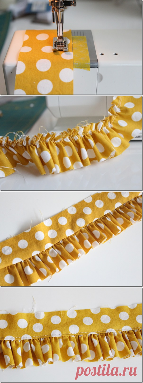 I Can Sew: Gathering Fabric - Crafty CupboardCrafty Cupboard