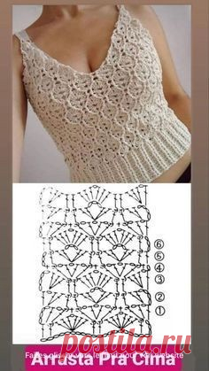 Майки и накидки, вязаные крючком