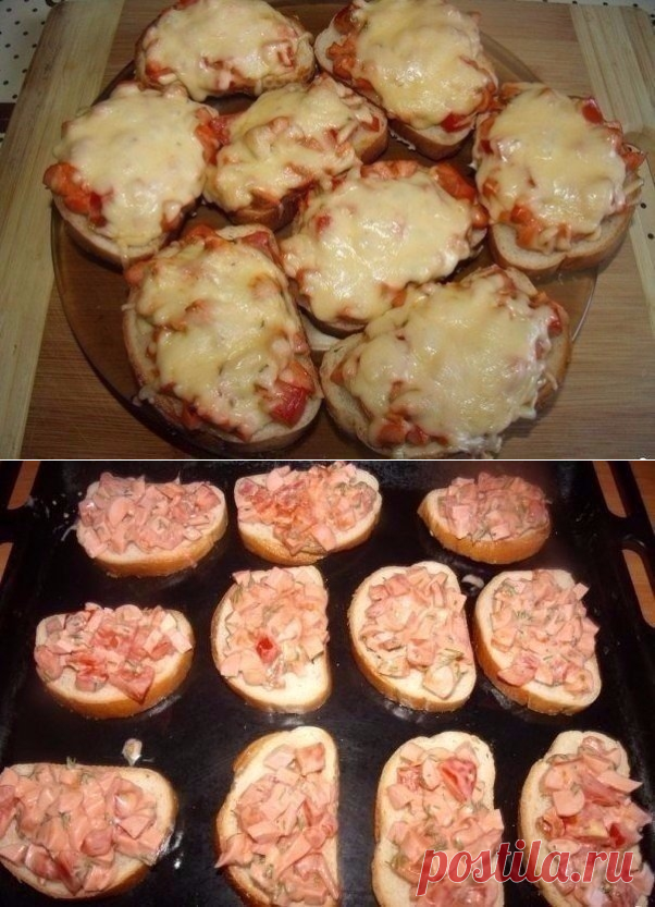 Как приготовить горячие бутерброды на скорую руку - рецепт, ингридиенты и фотографии