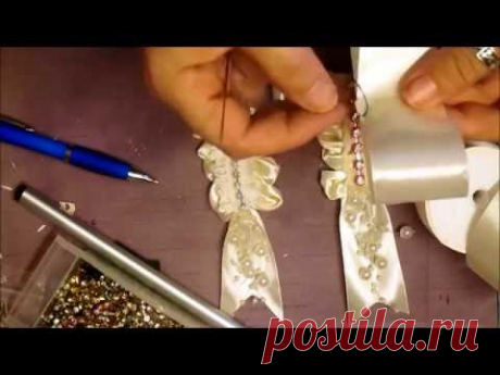 My Elegant Ruffled Bow Tutorial - jennings644 - YouTube