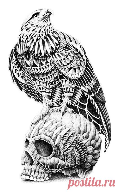 Зентангл (zentangle) - арт~картинки для творчества.