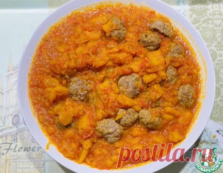 Фрикадельки в тыквенном соусе – кулинарный рецепт