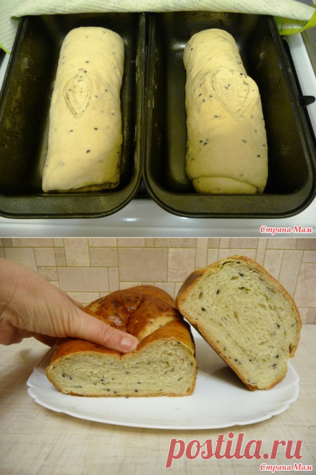 Хлебушек, рулетный с разными добавками - Страна Мам