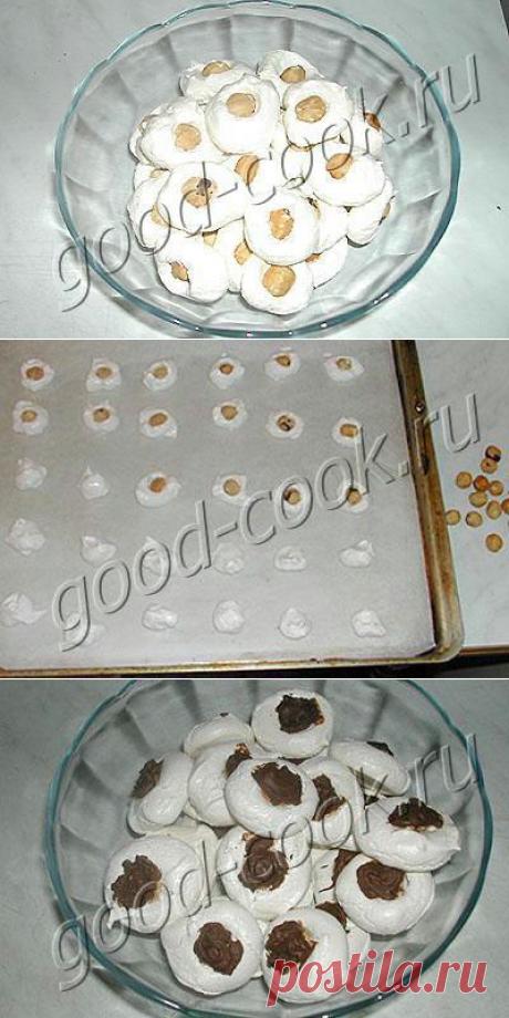 Хорошая кухня - мини-безе. Кулинарная книга рецептов. Салаты, выпечка.