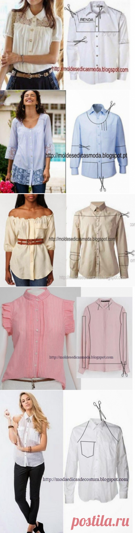 Скопила вот кучу идей интересных переделок… Делюсь с Вами!