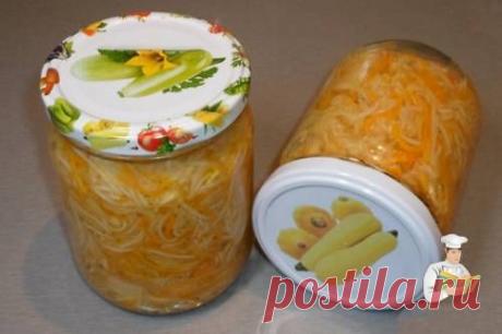 Кабачки, маринованные на зиму по-корейски - рецепт с фото / Простые рецепты