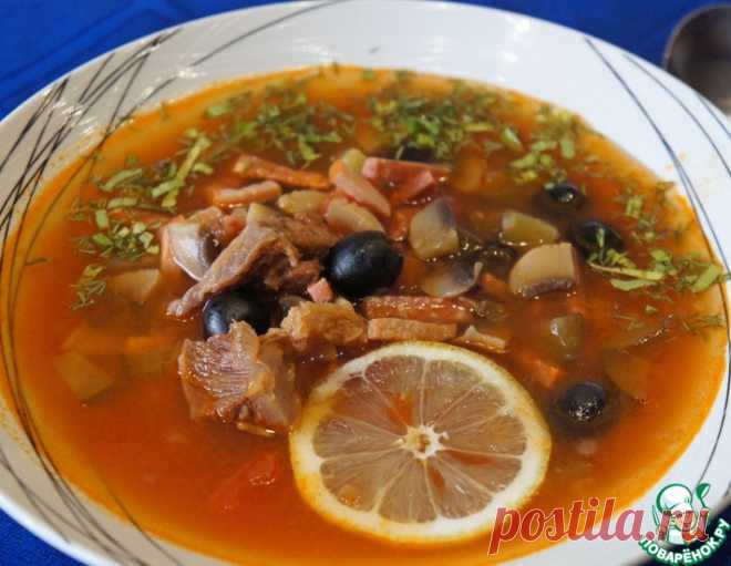 Солянка с грибами по-сибирски – кулинарный рецепт