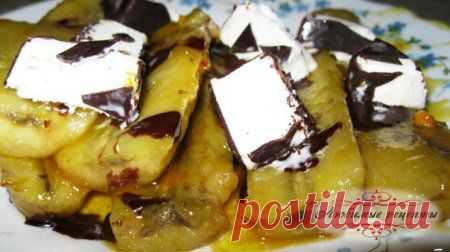 Жареные бананы в апельсиновом соке &raquo; Любимые рецепты