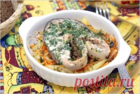 Кета с овощами в духовке - Рецепты. Постные рецепты