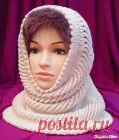 Снуд спицами