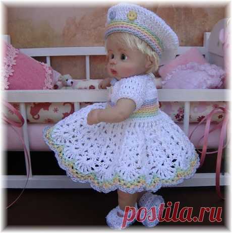 одежда для кукол крючком, мастер-класс - 140 тыс. картинок - Поиск Mail.Ru