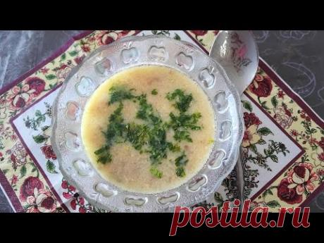 Mantar çorbası. Грибной суп. Турецкая кухня.
