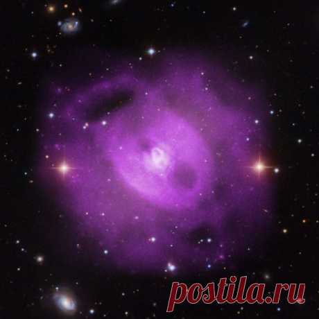 Группа галактик NGC 5813 на новом снимке телескопа Чадра | АСТРОновости