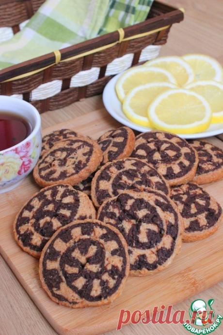 Постное печенье "Улитки" на яблочном соке - кулинарный рецепт