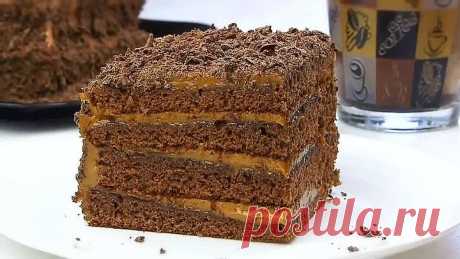 Быстрый Торт "СПАРТАК"! Простой ,быстрый ,без раскатки коржей медовик!