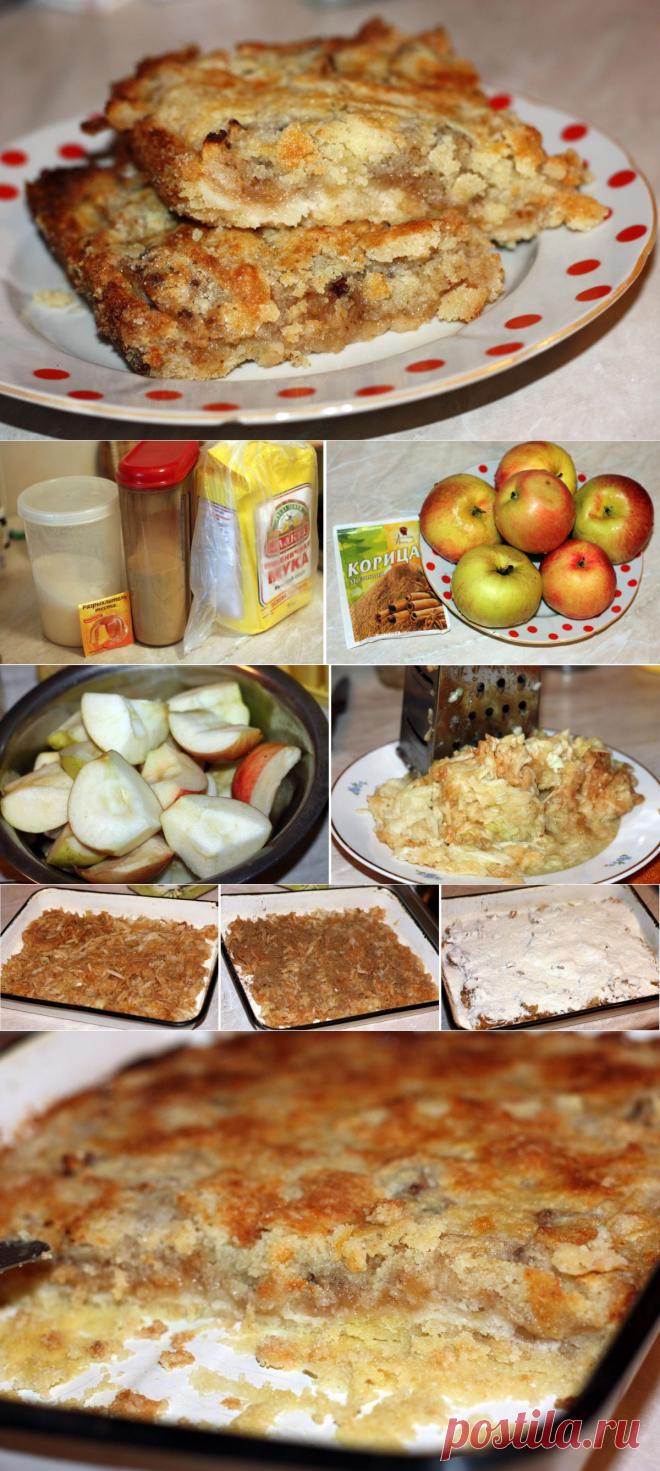 Вишневый пирог с хрустящей корочкой из кукурузных хлопьев и Яблочный пирог из сухого теста. / Конкурс дачных рецептов / 7dach.ru