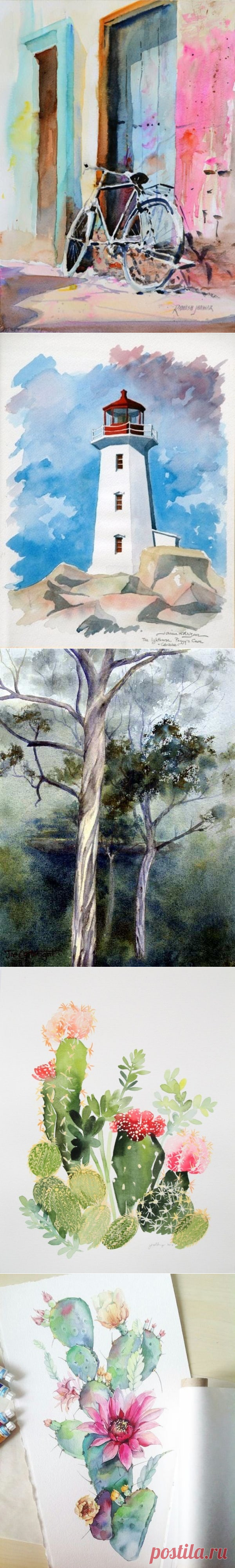 55 Very Easy Watercolor Painting Ideas For Beginners – Feminatalk