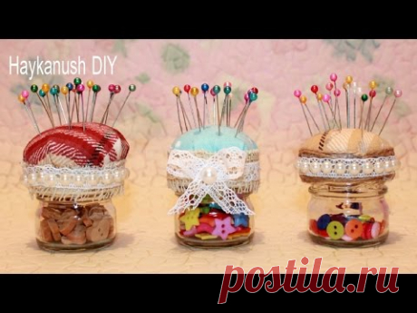 Как сделать Игольницу / How to Make a Pincushion ❀ Haykanush DIY