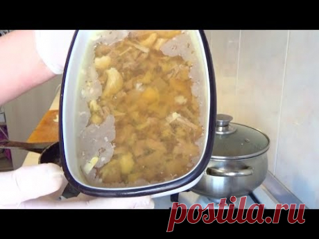 САМЫЙ ПРОЗРАЧНЫЙ ХОЛОДЕЦ - Как готовить? Правильный РЕЦЕПТ Холодца