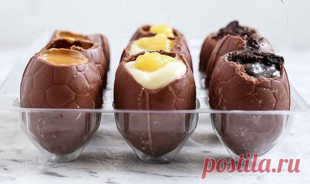 #Шоколадные #пасхальные_яйца с начинкой и красиво, и вкусно

- Как приготовить десертные пасхальные #яйца
- #Начинка для шоколадных яиц #на_Пасху