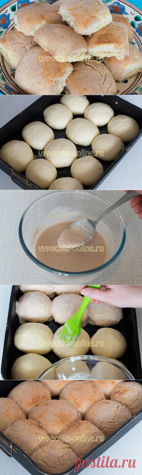 ✔️Булочки на молоке с сухими дрожжами и хрустящей корочкой – рецепт с фото пошагово в духовке