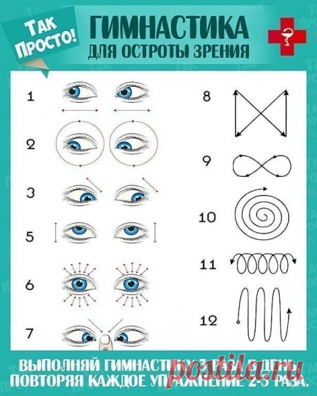 Выполняю уже 4 года 9 дней подряд .Через 2 недели - зрение стало нормальным. А то предлагали операцию... Зарядка для глаз творит чудеса, если делать ее регулярно.