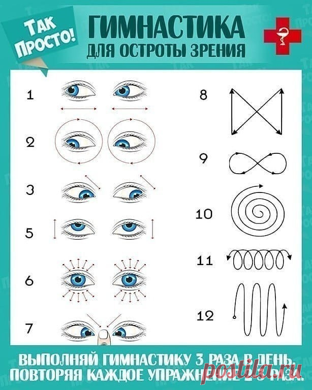 Выполняю уже 4 года 9 дней подряд .Через 2 недели - зрение стало нормальным. А то предлагали операцию... Зарядка для глаз творит чудеса, если делать ее регулярно.
