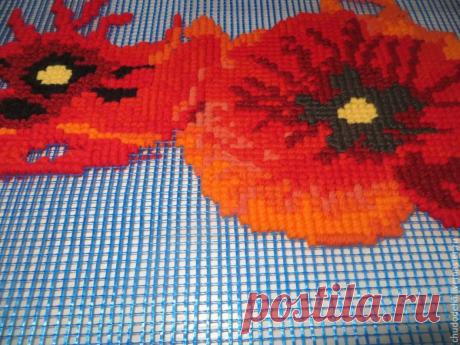 Как сэкономить не ограничивая себя в творчестве. Строительная сетка вместо канвы