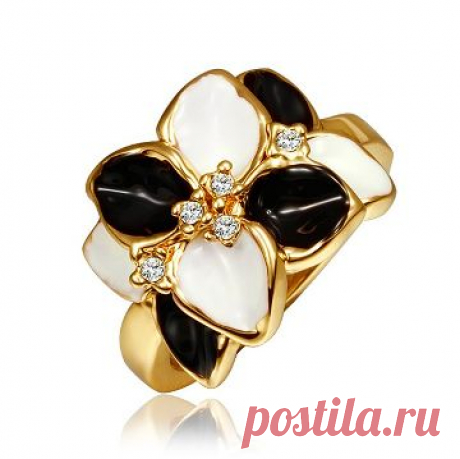 Купить Стильное кольцо из разноцветных кристаллов — доставка из Китая, цены в рублях.