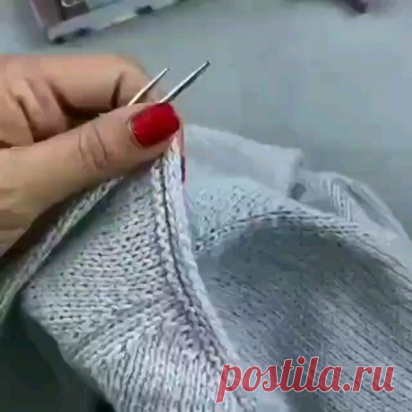 ОБРАБОТКА ГОРЛОВИНЫ шнуром I-cord.
За урок благодарность @katu_katrina 💥