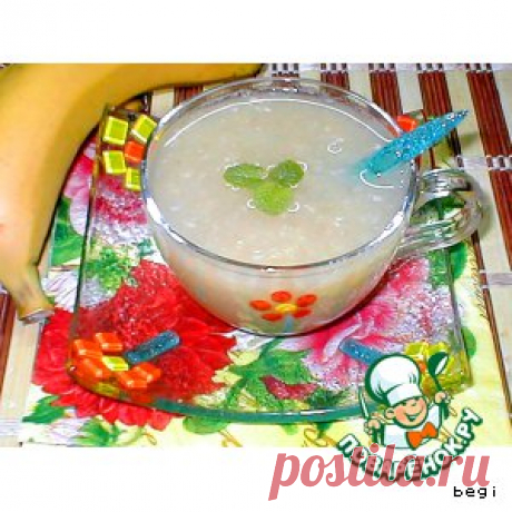 Лечебный банановый кисель