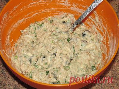 Закусочные кексы с рыбными консервами