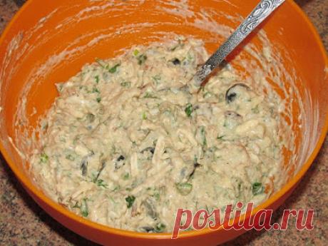 Закусочные кексы с рыбными консервами