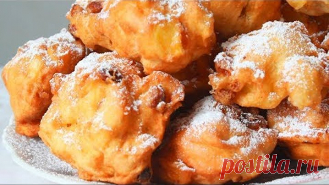 ЦЕЛАЯ ГОРА ВКУСНЯШЕК ЗА 15 МИНУТ! ЛЕНИВЫЕ БЕЗДРОЖЖЕВЫЕ ПОНЧИКИ С ЯБЛОКОМ И ИЗЮМОМ!