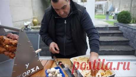 Традиционный сочный шашлык из свиной вырезки. Рецепт от Жоржа