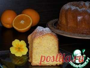 Aпельсиновый кекс на оливковом масле - кулинарный рецепт