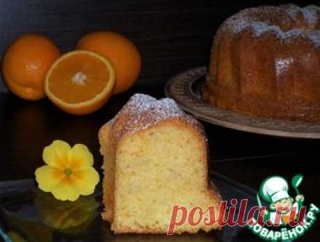 Aпельсиновый кекс на оливковом масле - кулинарный рецепт