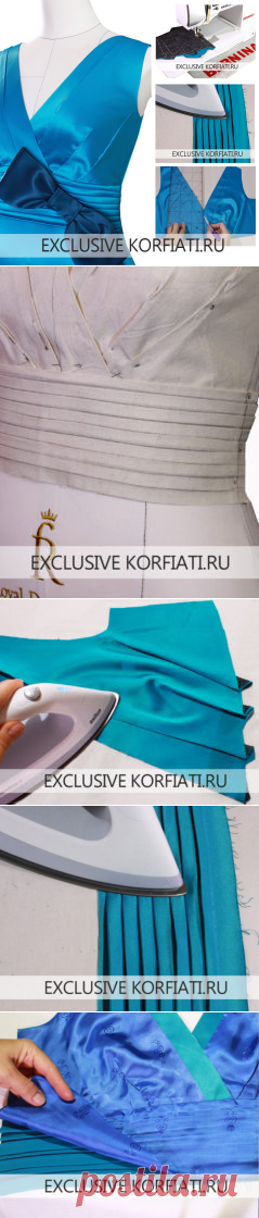 Мастер-класс по пошиву платья от Анастасии Корфиати