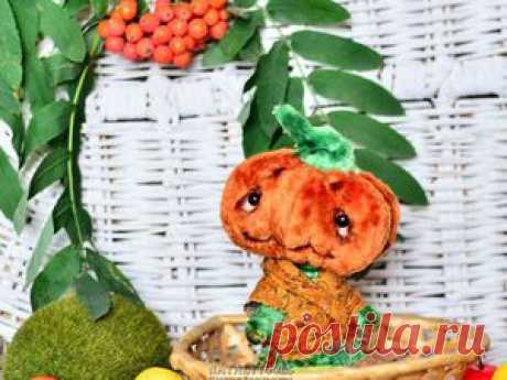 Мастер-класс: «Тётушка Тыква Осенняя» - Ярмарка Мастеров - ручная работа, handmade