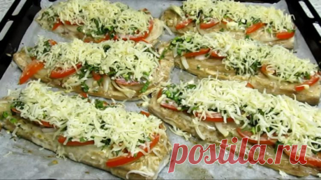 Самая вкусная скумбрия в духовке под аппетитной &quot;шубкой&quot;