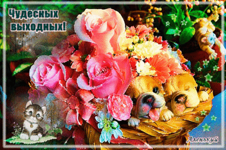 Чудесных выходных! | От всего сердца
